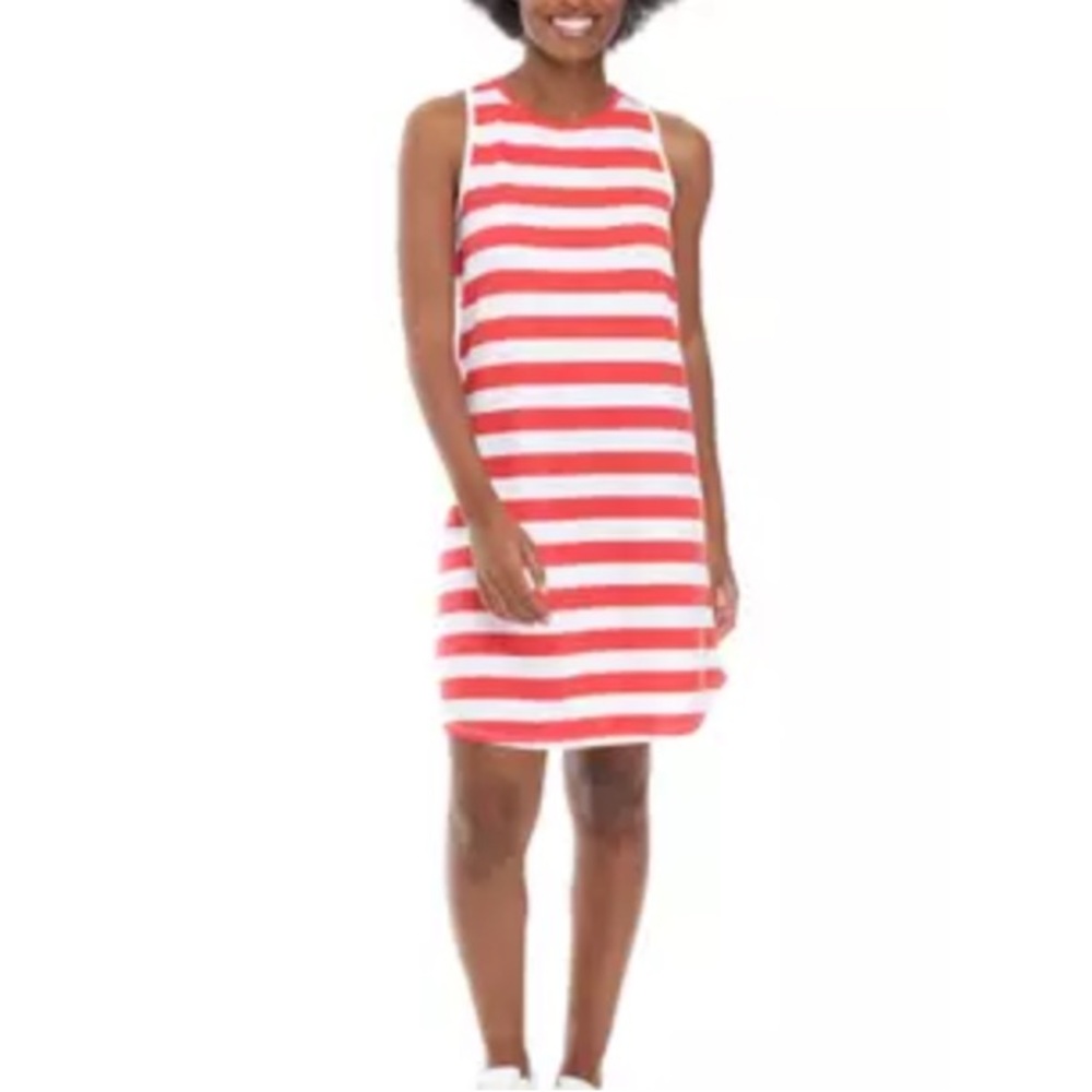 Crown & Ivy round hem sleeveless‎ dress. Worn 2-3x. Retail 59.50